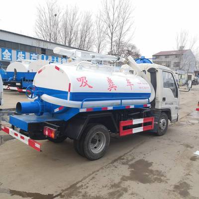 半封閉福田五星三輪吸糞車 環保實用與可靠性能的完美結合